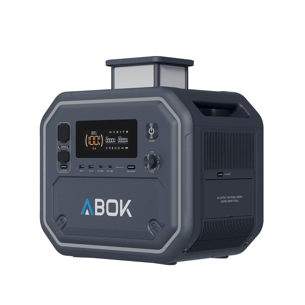 ABOK Ark2500 Power Station(2160Wh) - ABOK