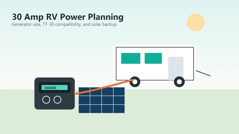What Size Generator for a 30 Amp RV? Wattage Guide | ABOK
