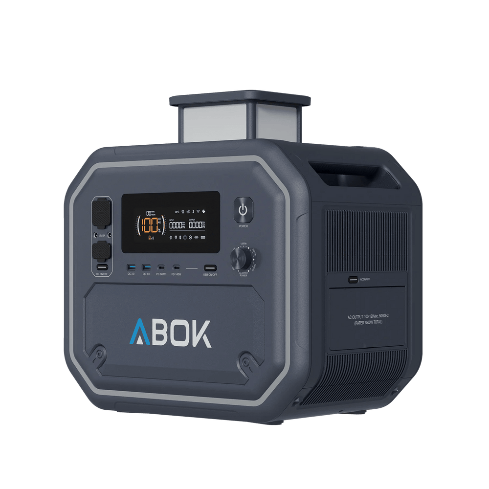 ABOK Ark2500 Power Station(2160Wh) - ABOK