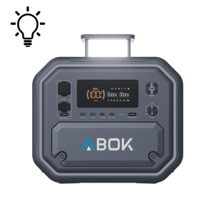 ABOK Ark2500 Power Station(2160Wh) - ABOK