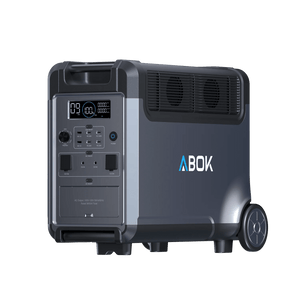 ABOK Ark3600 Portable Power Station 3600W, 3840Wh LiFePO4 Battery Backup (Up to 11520Wh) for Whole Home, Blackouts & Hurricanes - ABOK