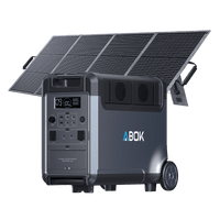 ABOK Ark3600 Portable Power Station 3840Wh with 200W Solar Panel