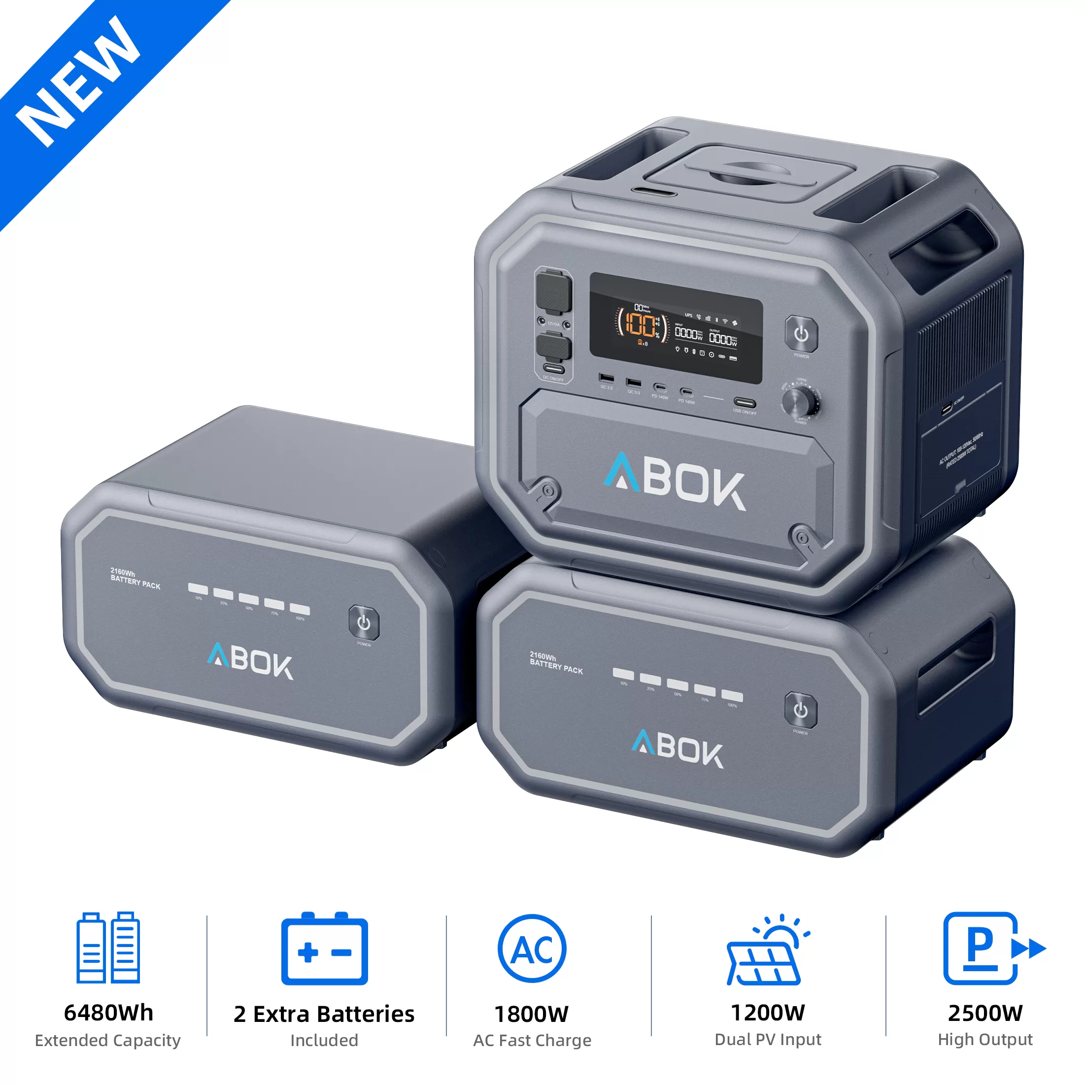 Ark2500 +Ark2500E Battery*2