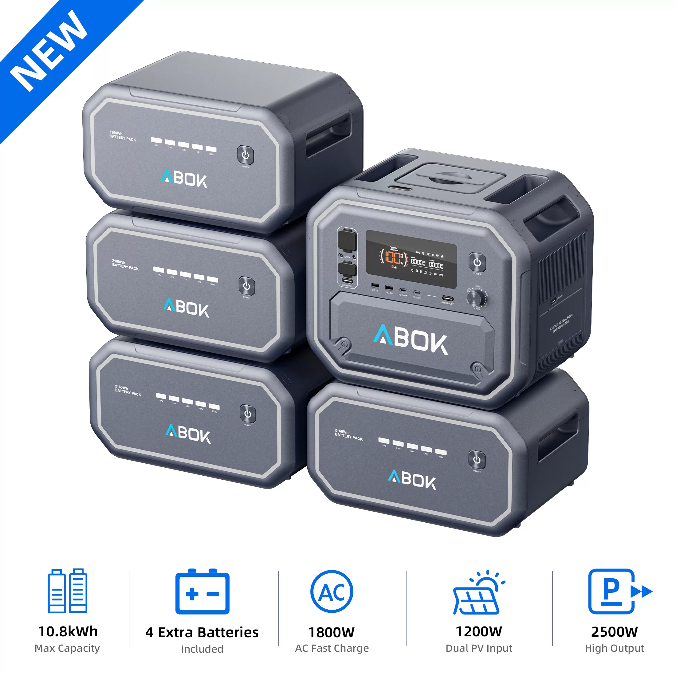 Ark2500 +Ark2500E Battery*4
